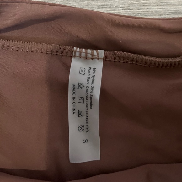 Brown Shein Bikini - Picture 2 of 2